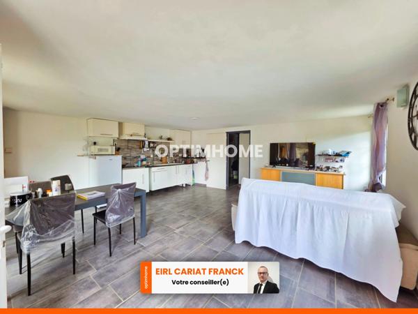 MAISON DOUBLE DE 140 M² AVEC DÉPENDANCES, L’ENSEMBLE SUR 637 M² DE TERRAIN CLOS :