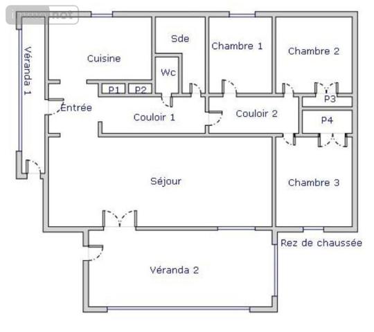 Maison à vendre à Artins dans le Loir-et-Cher (41800), ref : 41059-859