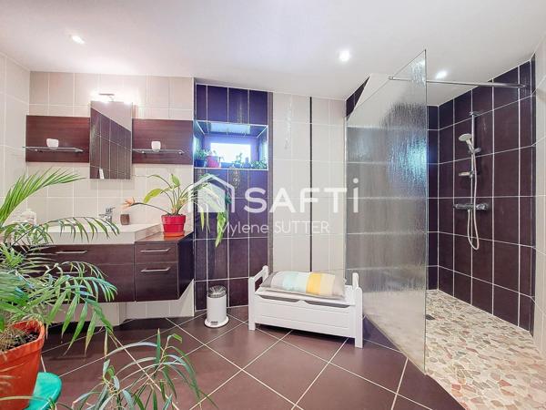 Maison au calme 197m², 5 chambres, jardin, garage