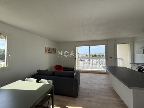Appartement T2 avec vue sur le port de Cassy