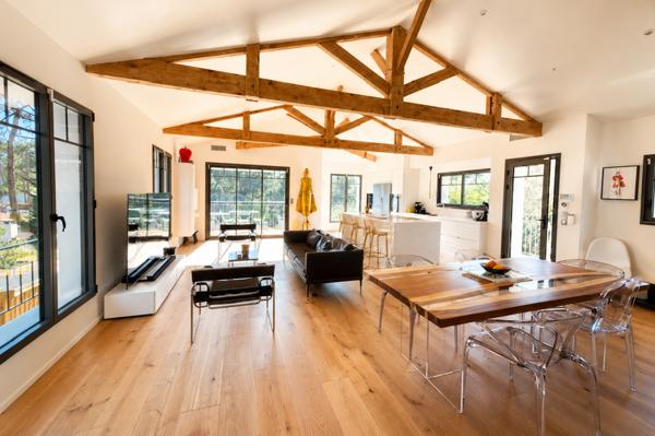 Villa contemporaine avec piscine Abatilles Arcachon