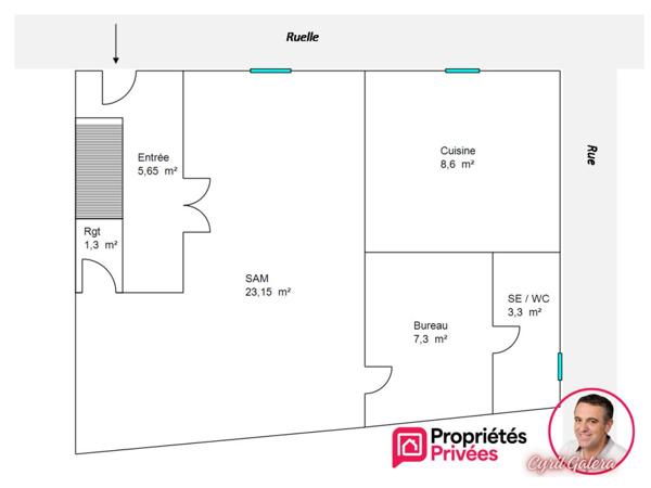 Maison Ouveillan 4 pièce(s) 99 m2