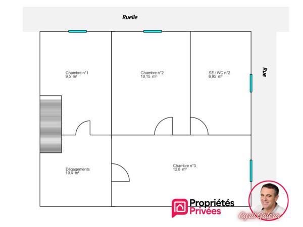 Maison Ouveillan 4 pièce(s) 99 m2