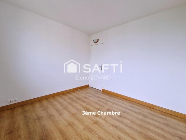 Appartement F4 à vendre à Mantes-la-Jolie d'environ 72m2