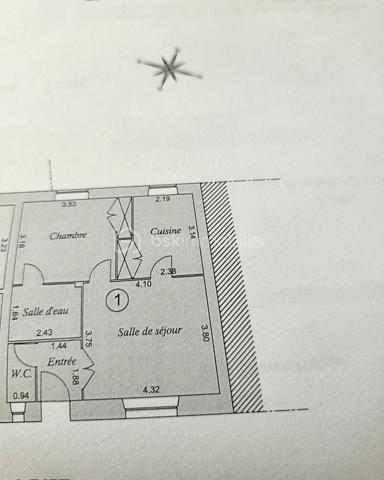 Appartement de 44,26 m²