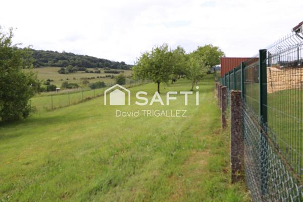Maison individuelle avec garages terrain et verger