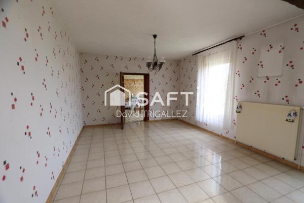 Maison individuelle avec garages terrain et verger