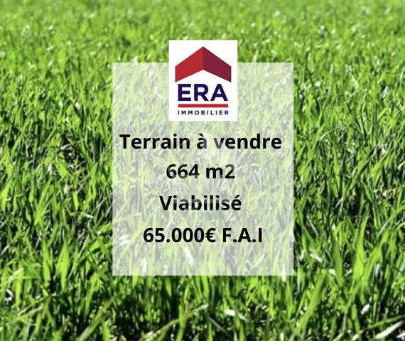 Terrain Bourg 664 m2 viabilisé