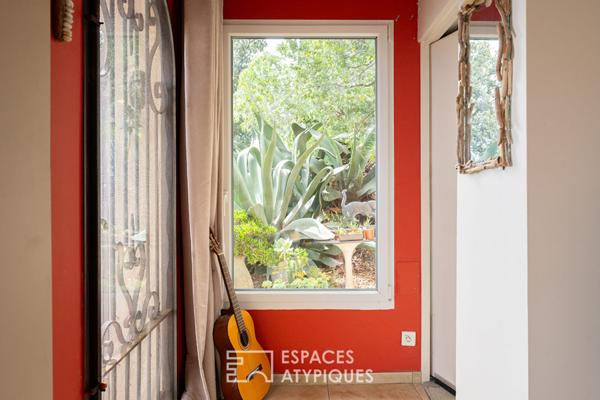 Maison vue mer en pleine nature