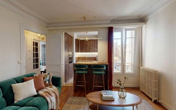 Appartement à vendre    3 pièces • 63,71 m2 Paris 14
