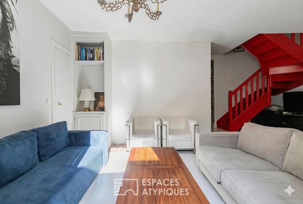 Duplex esprit maison avec terrasse