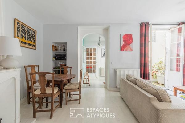 Duplex esprit maison avec terrasse