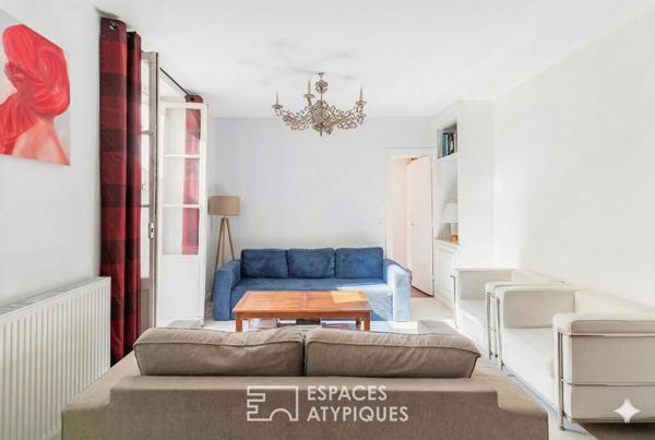 Duplex esprit maison avec terrasse