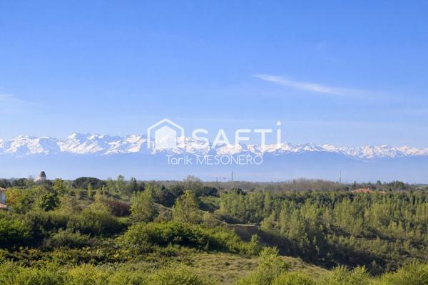 T4 lumineux avec vue Pyrénées et balcon plein sud