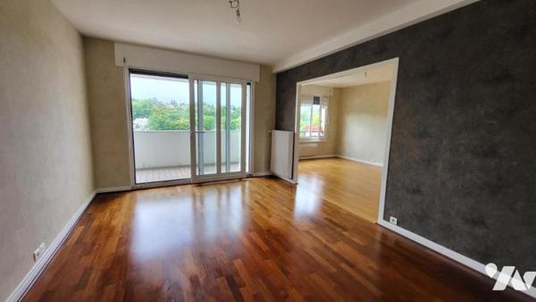 MONTBELIARD Proche centre - Appartement T3 (78 m2 habitables) avec terrasse, cave et garage