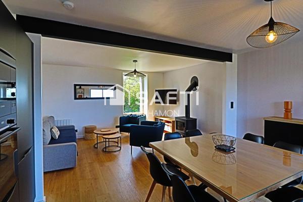 Maison totalement rénovée avec vue mer