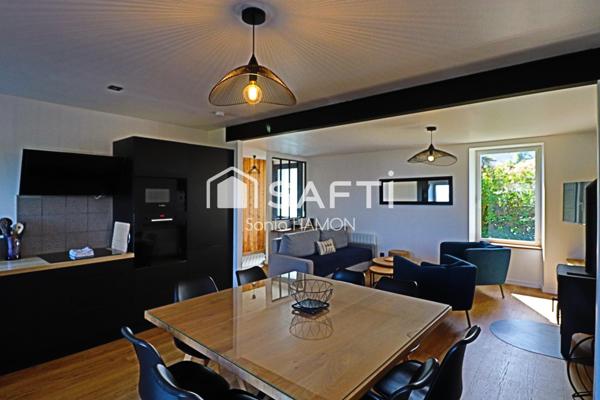 Maison totalement rénovée avec vue mer