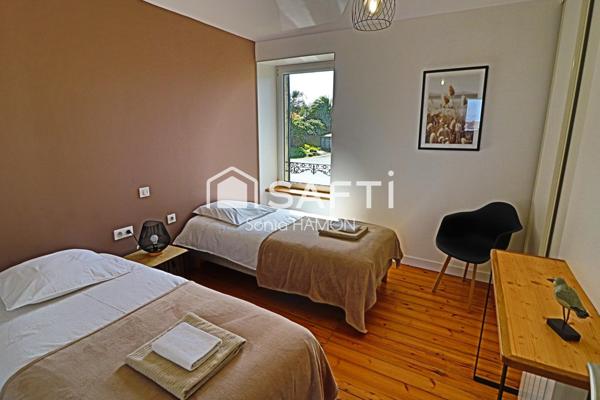 Maison totalement rénovée avec vue mer