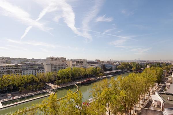 Appartement Paris 19 e - BASSIN DE LA VILLETTE / QUAI DE LA SEINE