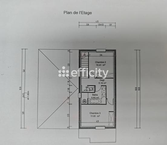 Maison 4 pièces - 109 m² Exclusivité efficity