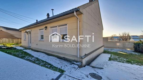 Maison individuelle de plain-pied, 3 chambres, garage, dépendance sur 440 m2 de terrain...