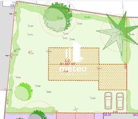 TERRAIN à bâtir de 557 m²