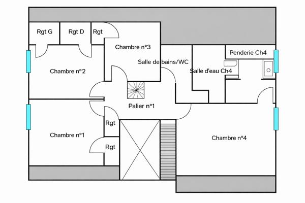 Maison
         8 pièces
        - 202 m² Exclusivité 350 000 € *