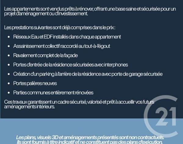 Appartement T3 à vendre  3 pièces - 67,10 m2 BRIVE LA GAILLARDE - 19