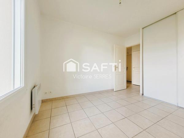 Appartement T2 en rez-de-jardin avec belle terrasse