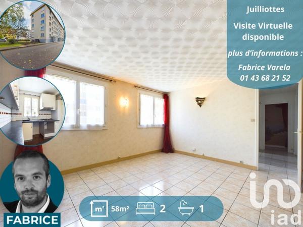 Appartement à vendre 3 pièces 58 m² Maisons-Alfort