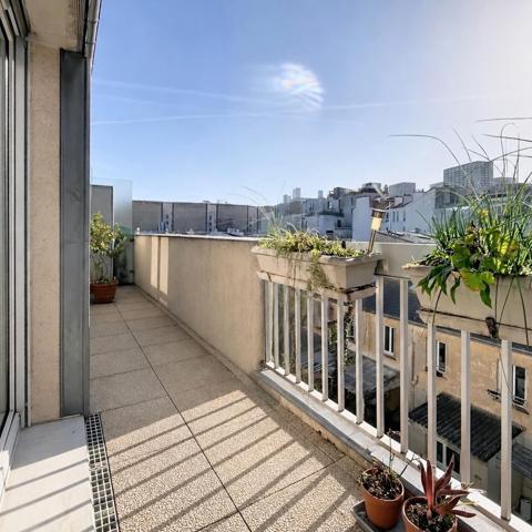 DERNIERS ÉTAGES- 4 CHAMBRES- TERRASSES- IMPASSE PRIVATIVE VERDOYANTE
