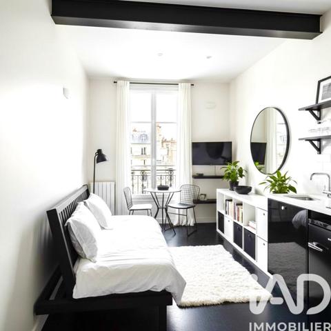 Appartement à vendre 1 pièce 17 m² Paris 19