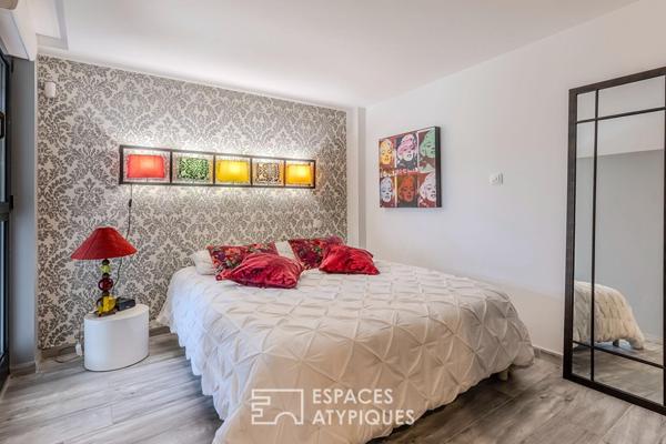 Entre design et nature, maison d’architecte avec piscine et vue dégagée