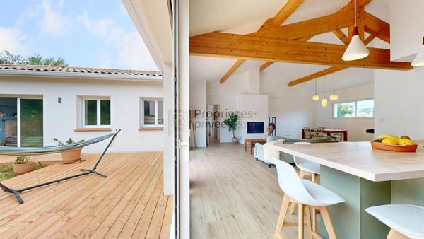 Maison contemporaine de plein-pied de 2024