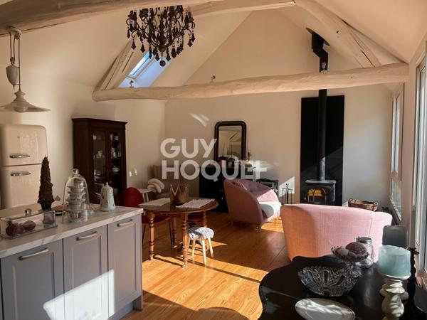 Superbe maison en pierre de 258m² avec deux chambres d'hôtes et un local commercial en plein coeur du centre historique de Moret-sur-Loing Moret-sur-Loing