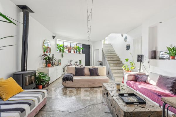 Maison d'architecte au sein d'une copropriété - Paris 18ème