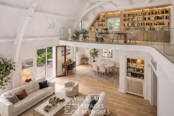 Une villa face à l’océan, entre élégance et quiétude.