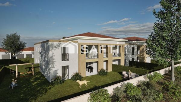 T3 avec jardin privatif neuf