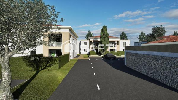 T3 avec jardin privatif neuf