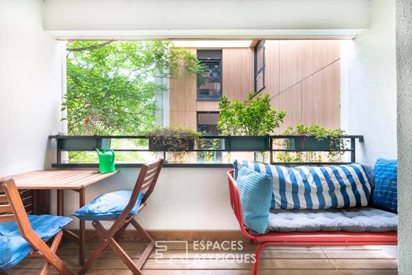 Appartement type Loft new-yorkais avec terrasse