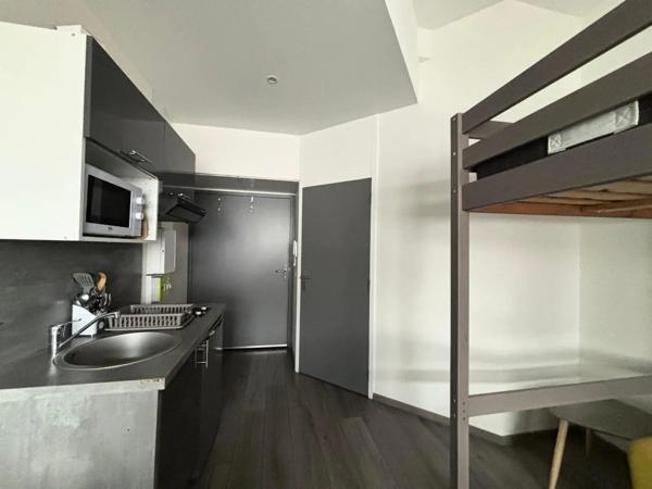 Appartement à louer 1 pièce 19.6m²