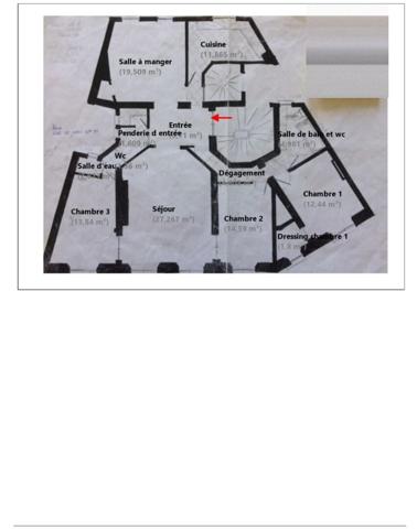 Appartement Parc Monceau 125.84 m2