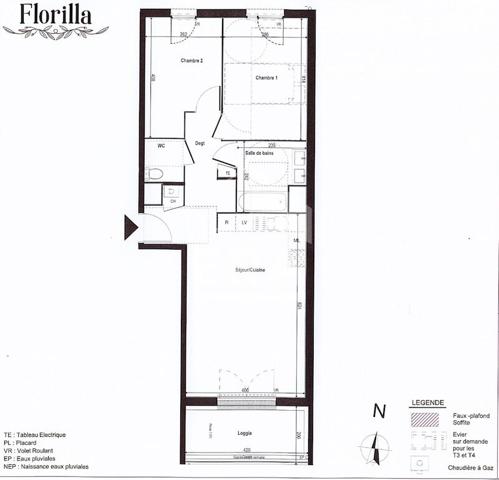 A LOUER ? Appartement T3 neuf à Rillieux-la-Pape (Rillieux Village)