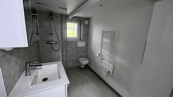 Maison contemporaine rénovée avec soin, sur terrain arboré de 7 ares