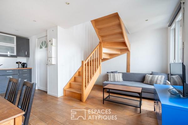 Duplex en lisière de Vincennes