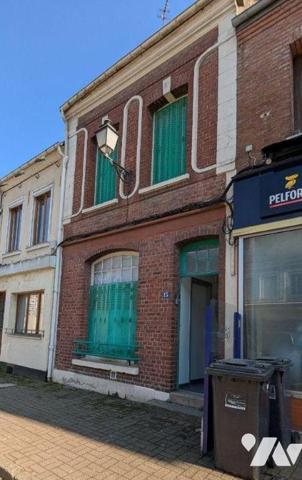 A VENDRE - Pas-de-Calais - AUXI LE CHATEAU - MAISON DE VILLE RENOVEE 84m² HAB. 2 CHAMBRES AVEC ...