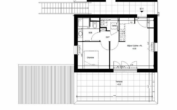 Appartement à vendre    2 pièces •  Châteaubriant