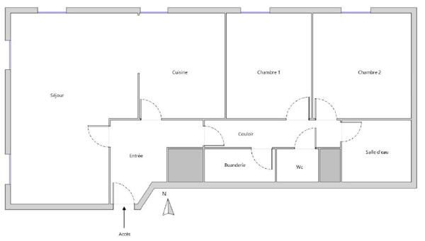 Appartement L Arbresle 3 pièce(s) 70 m2