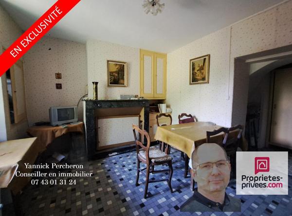 au coeur de Noyant  108 m², 4 chambres et terrain constructible