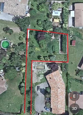 Magnifique terrain clôturé